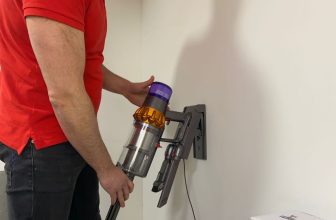 hanging dyson on wall