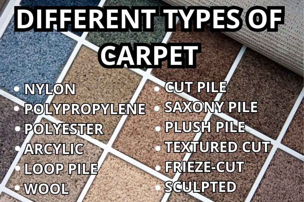different carpets